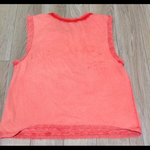 Wildfox Mermaid lace trim tank top - Picture 5 of 6